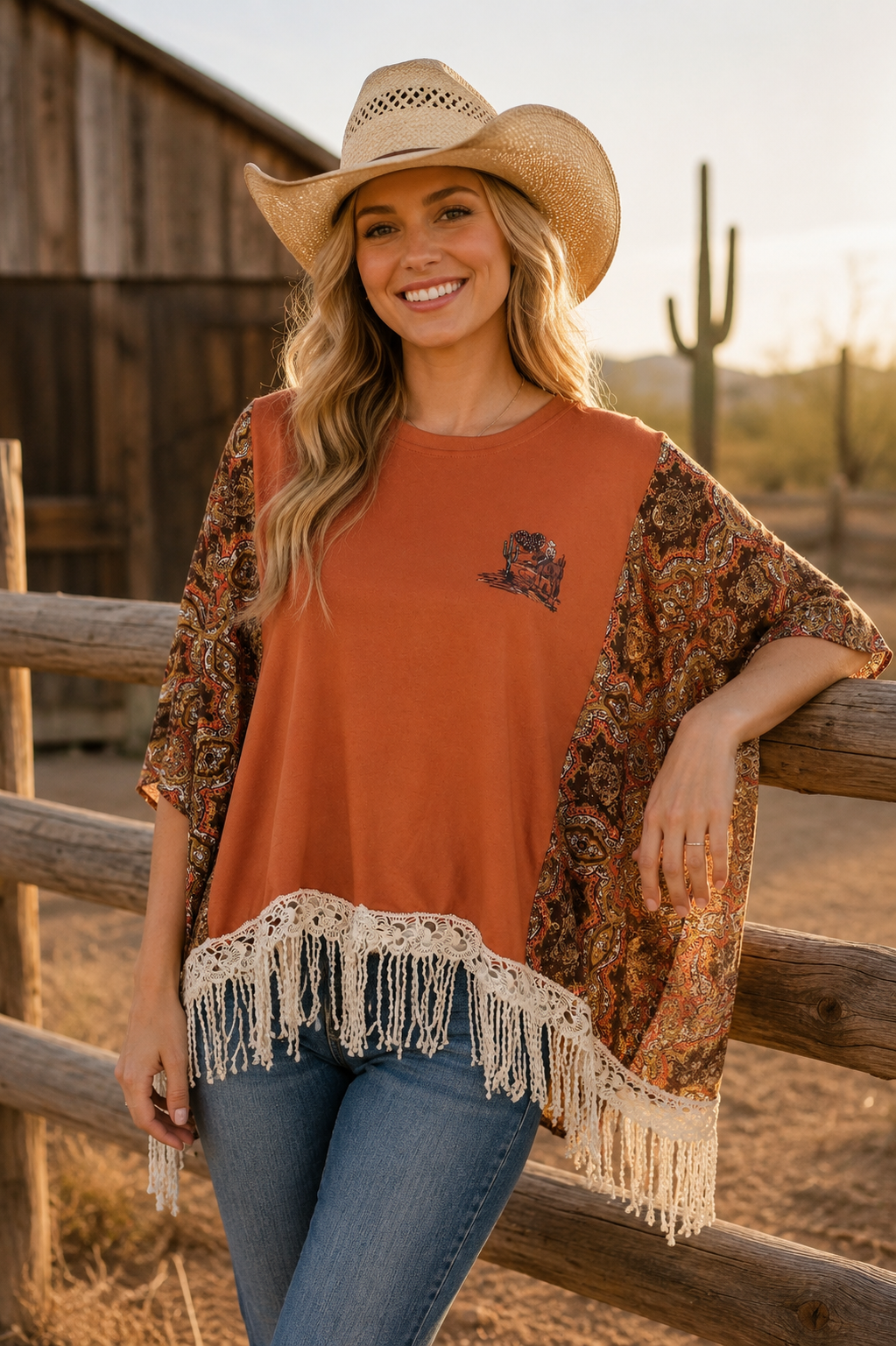 Heart like a truck Upcycled Top