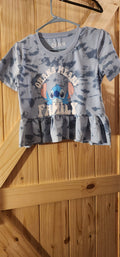 Stitch Ruffle bottom shirt