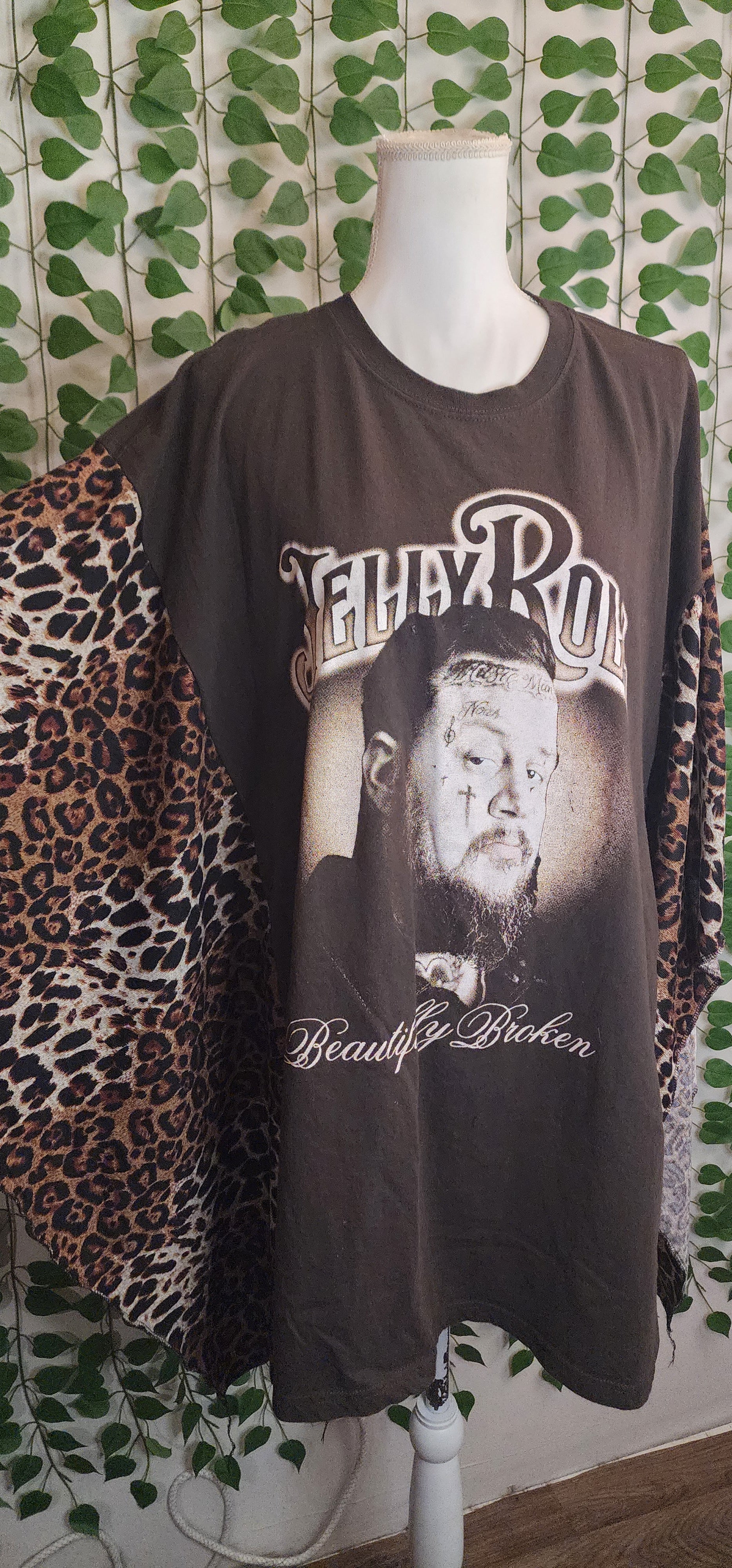 Cheetah Jelly Roll Poncho shirt