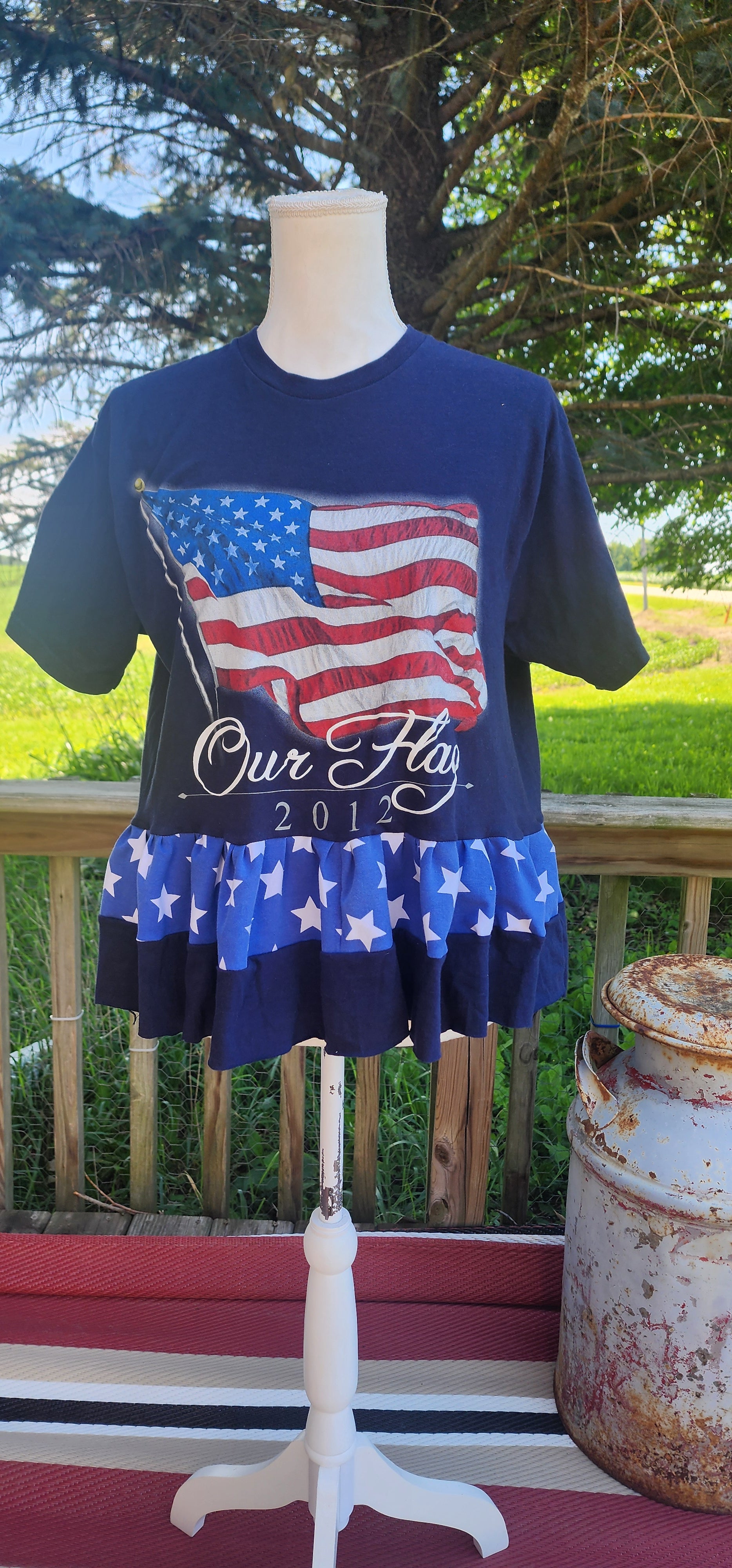 Our Flag Stars Ruffle Bottom (medium)