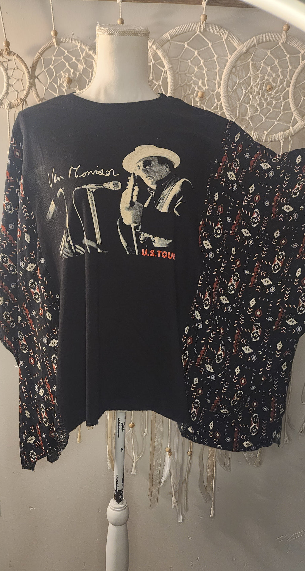 Van Morrison Poncho Shirt