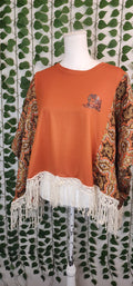 Heart like a truck Upcycled Top