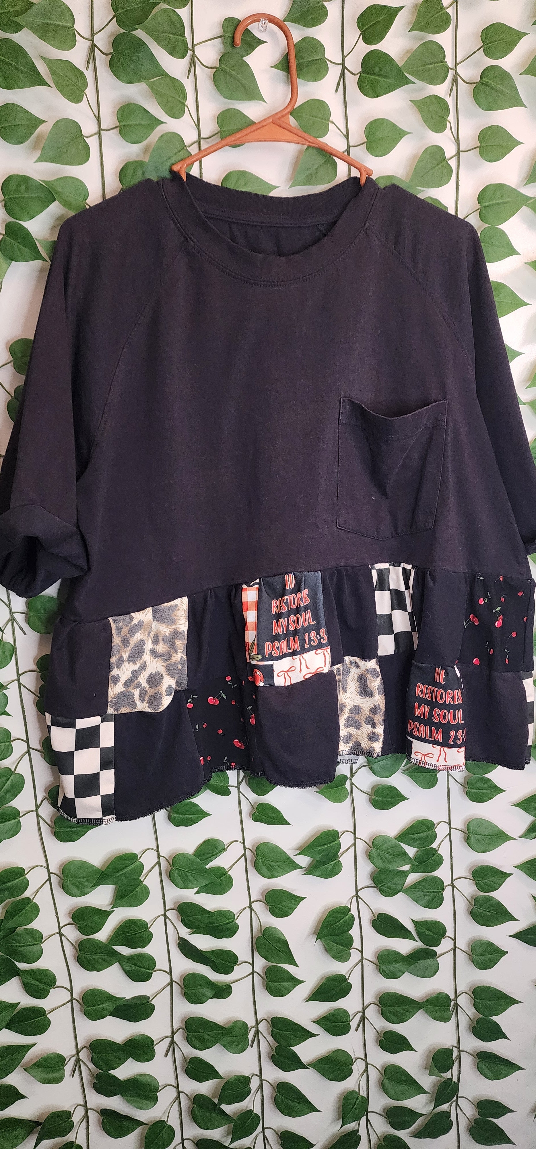 Psalm Patchwork shirt
