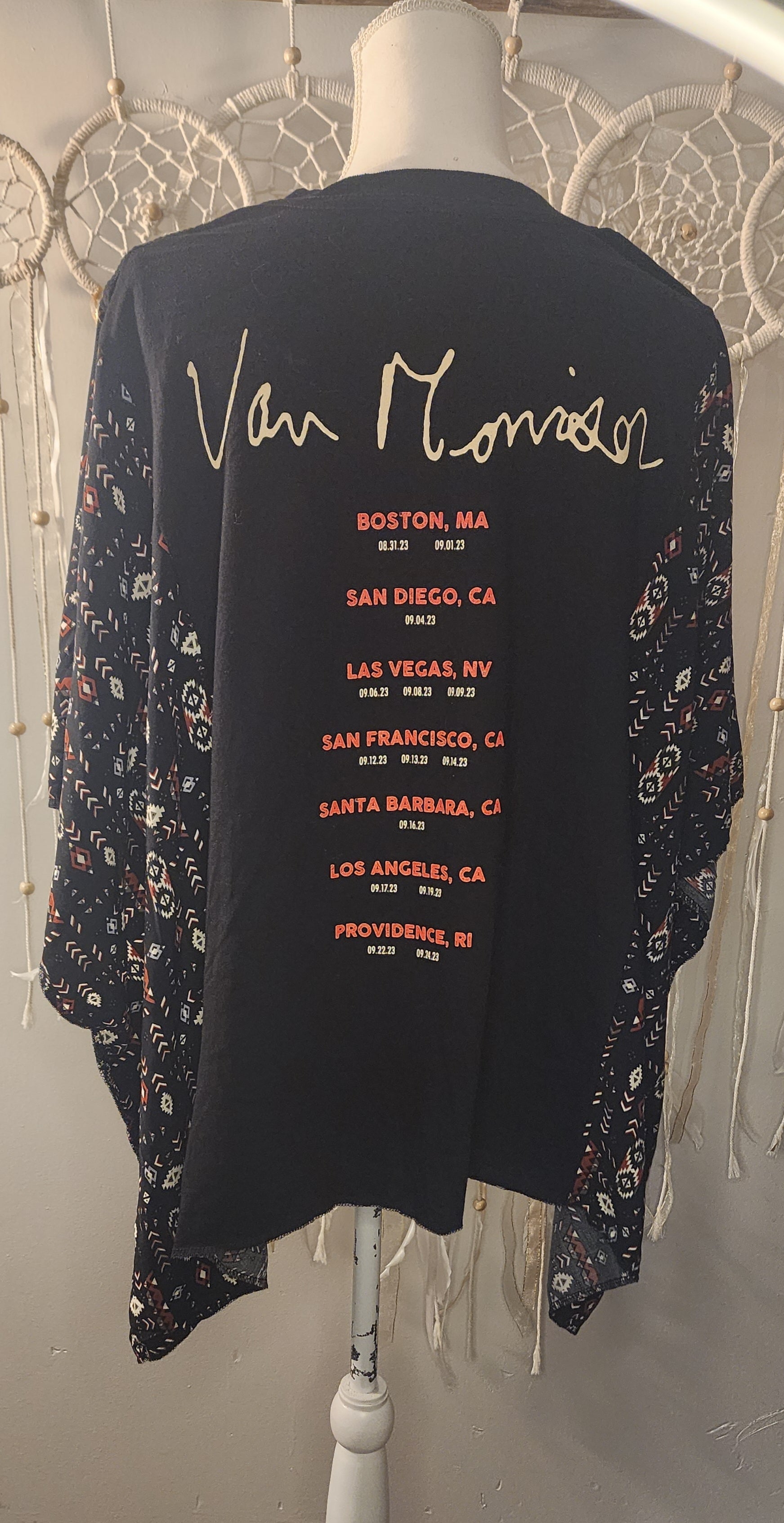 Van Morrison Poncho Shirt