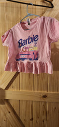 Barbie Ruffle bottom shirt
