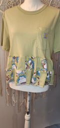 Upcycled Pokémon Carhartt Patchwork tee