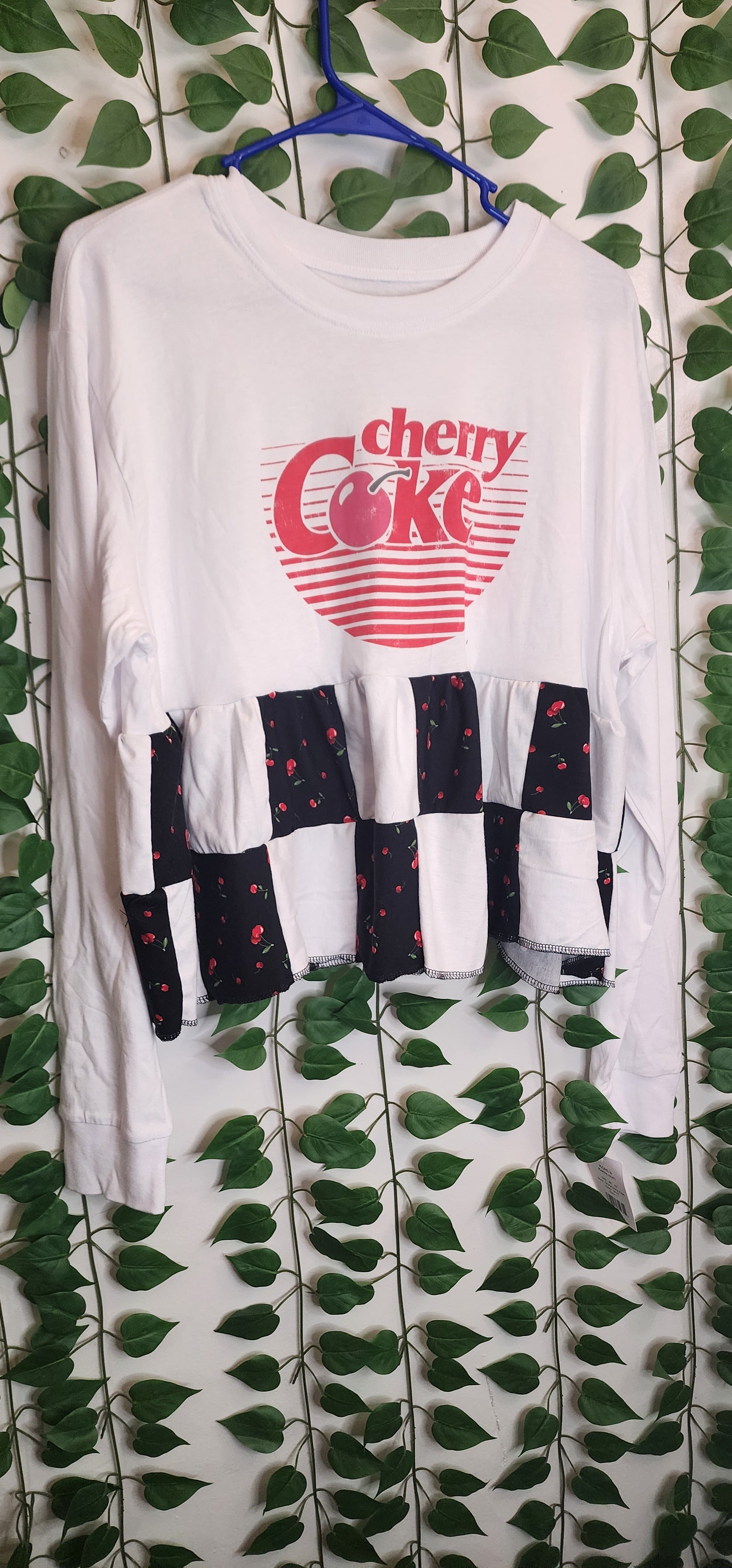 Cherry Coke Patchwork shirt