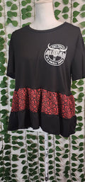 Try that in a small town upcycled shirt
