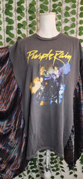 Purple Rain Prince Upcycle Shirt