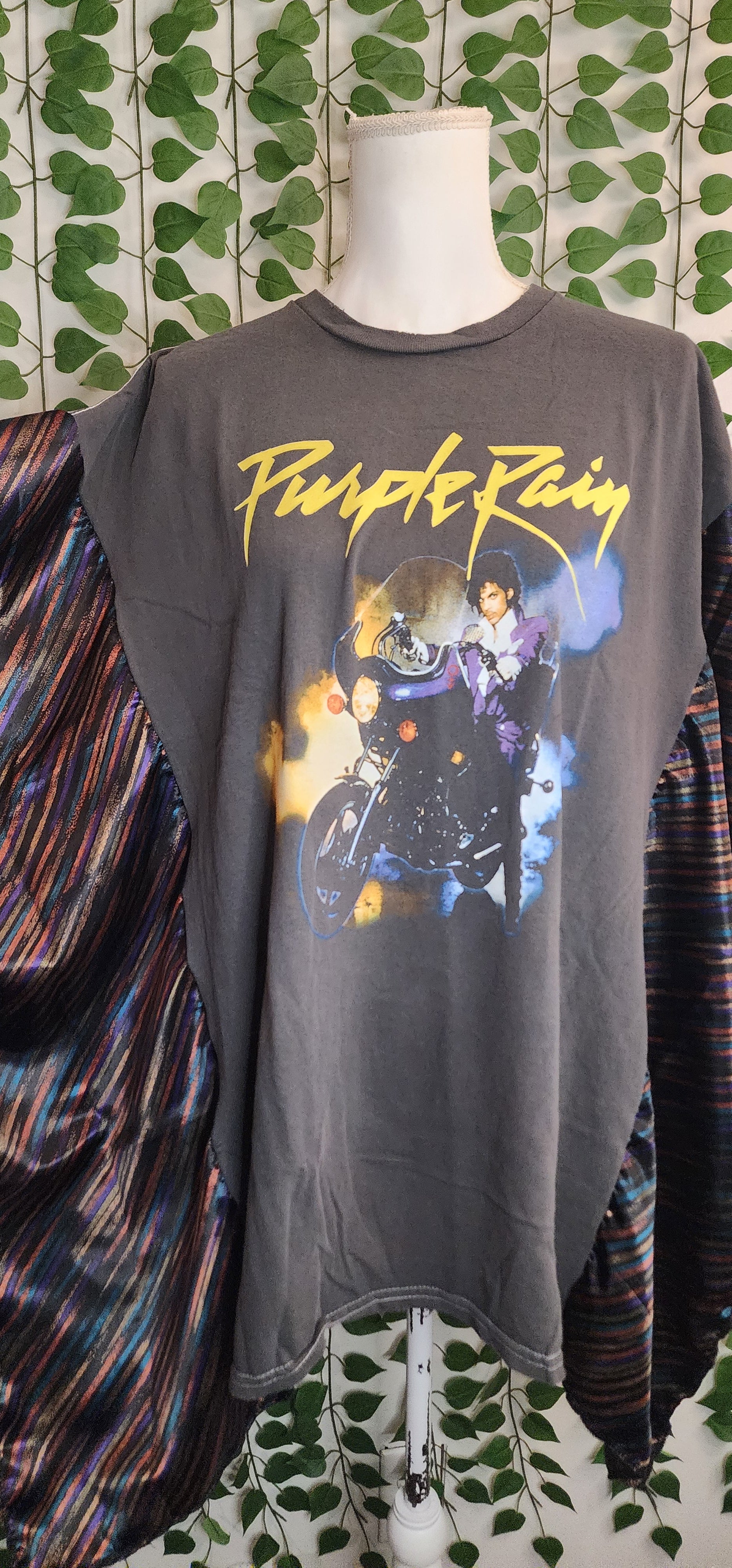 Purple Rain Prince Upcycle Shirt
